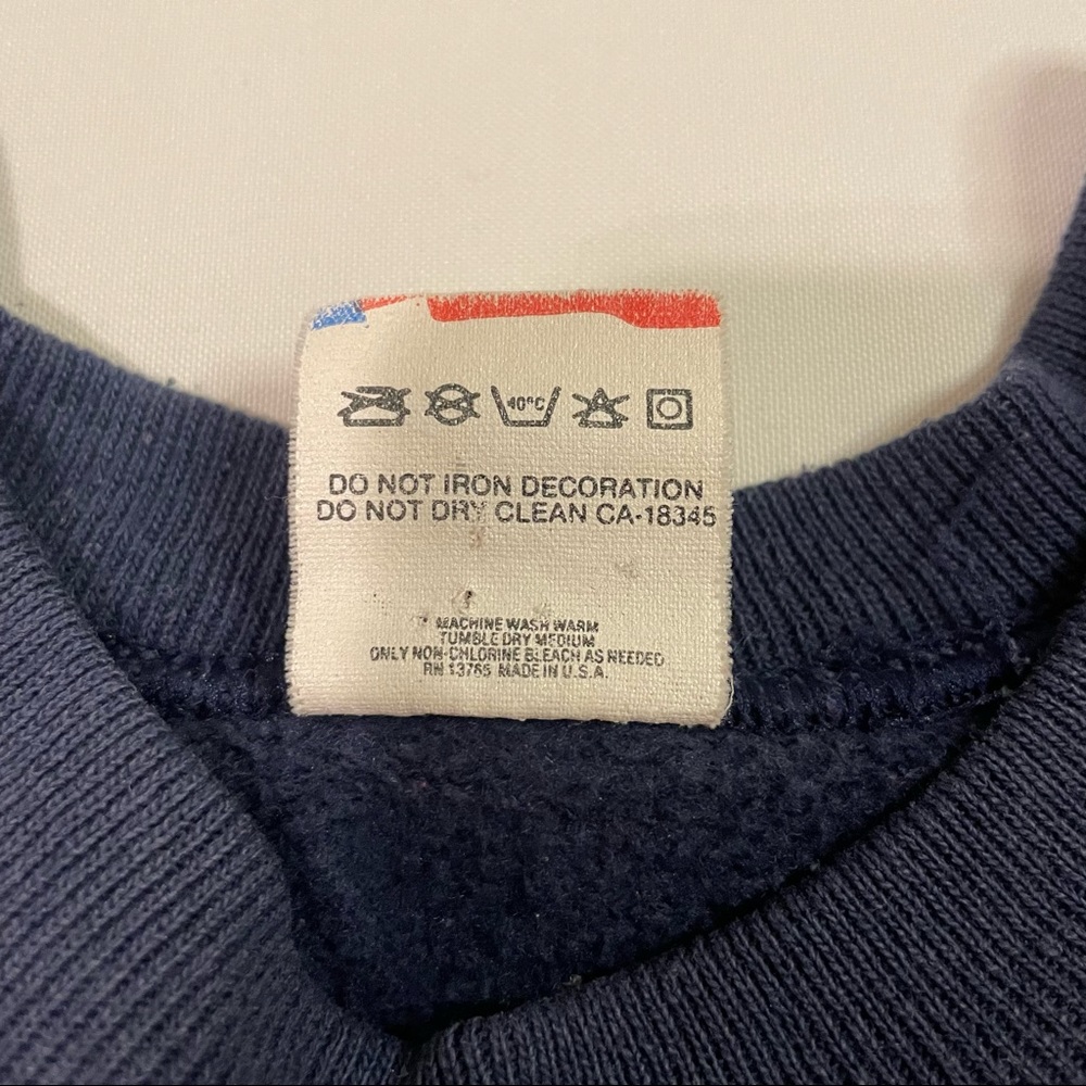Vintage Women’s Puff Paint Pullover Crewneck Size Medium - Picture 6 of 8